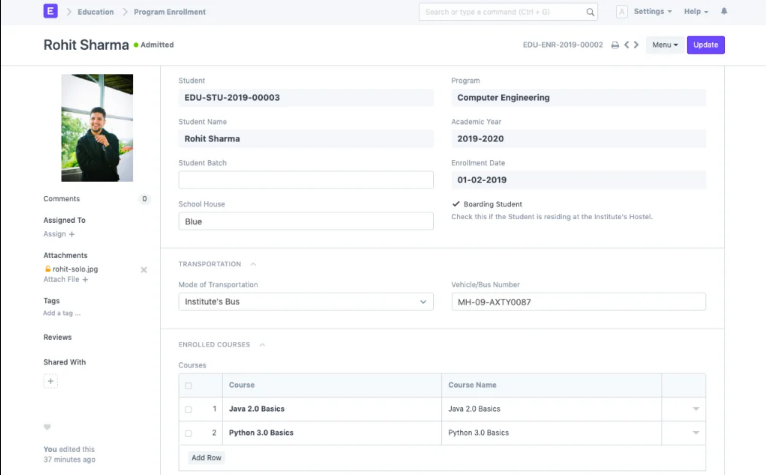ERP Fast Track  Display
