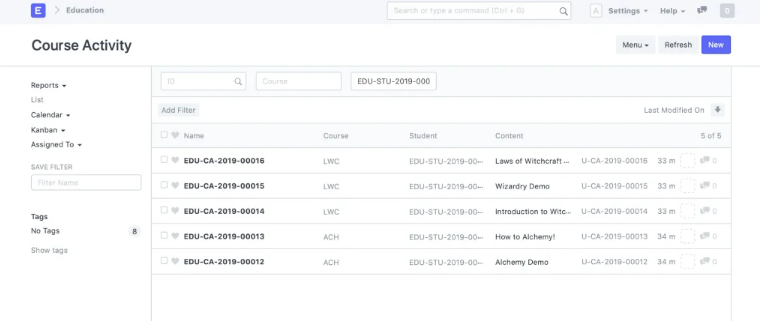 ERP Fast Track  Display