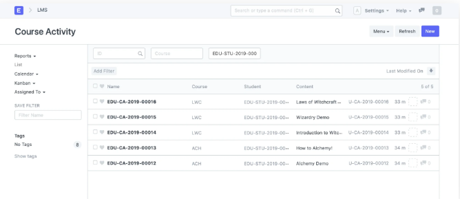 ERP Fast Track  Display