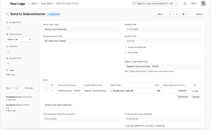 ERP Fast Track  Display