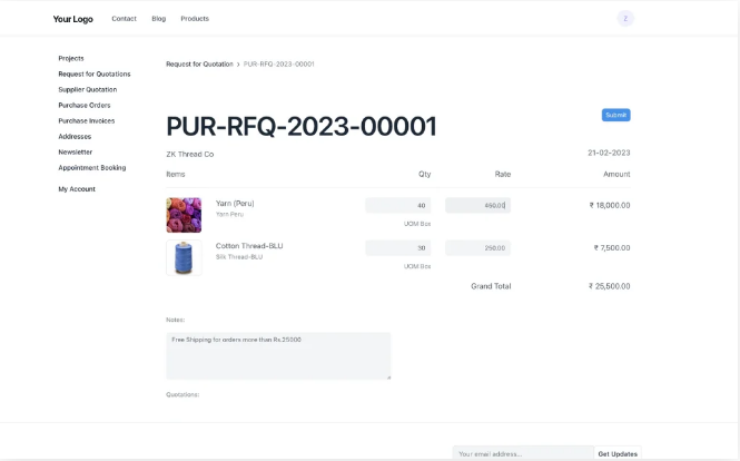 ERP Fast Track  Display