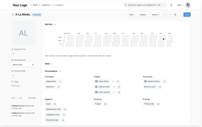 ERP Fast Track  Display